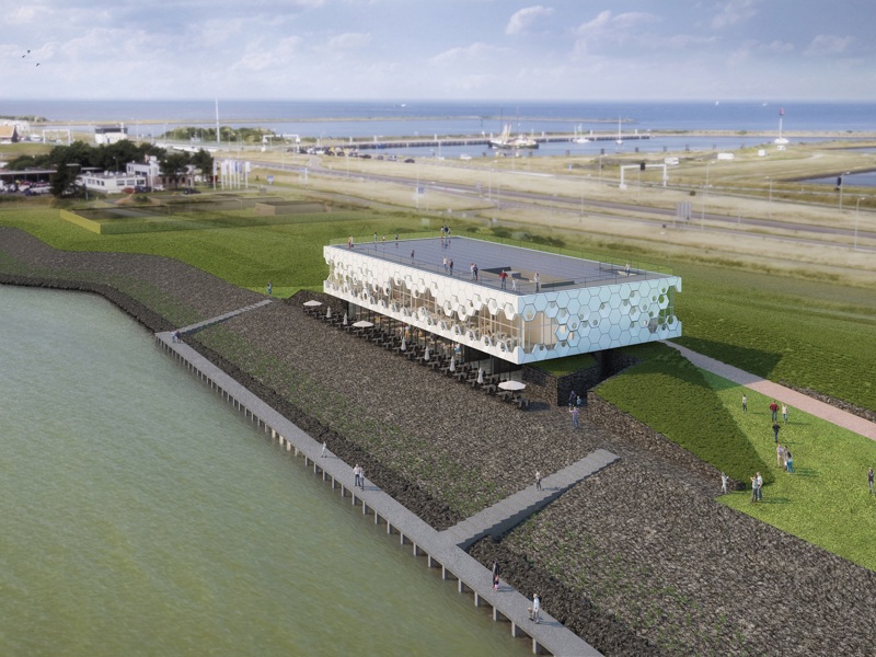 Impressie Beleefcentrum De Nieuwe Afsluitdijk