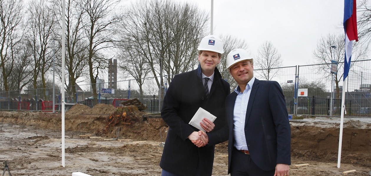 Start bouw energieneutrale sporthal Almere Haven
