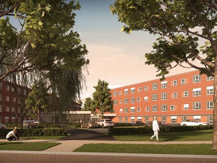 Nieuwbouw zorgcomplex De Slinge, Assen