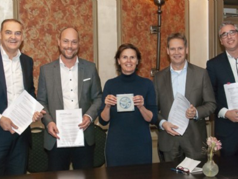 Ondertekening Wold & Waard