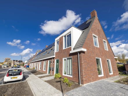 Nieuwbouw 12 Dijkstra Draisma woningen, Oppenhuizen