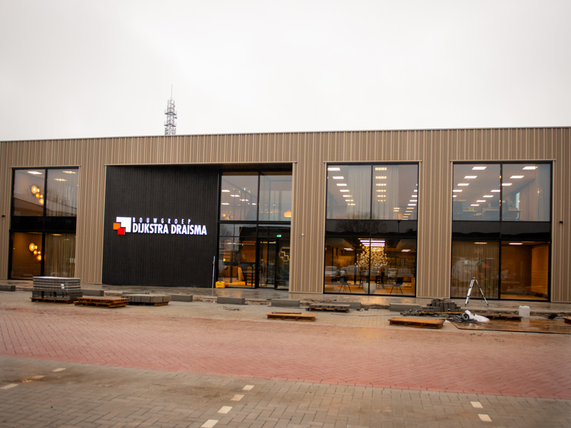 Nieuwbouw kantoor BGDD, Dokkum