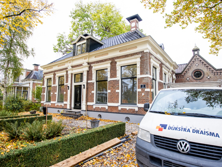 Bouwkundig versterken Rijksmonumentale 19e eeuwse woning, Loppersum