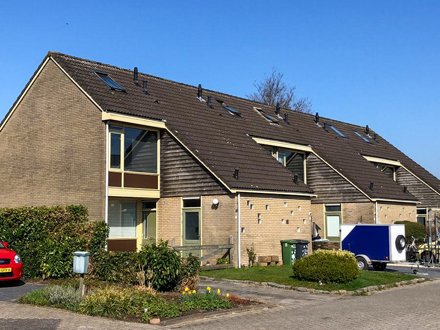 Verduurzaming 17 woningen, Noordhorn