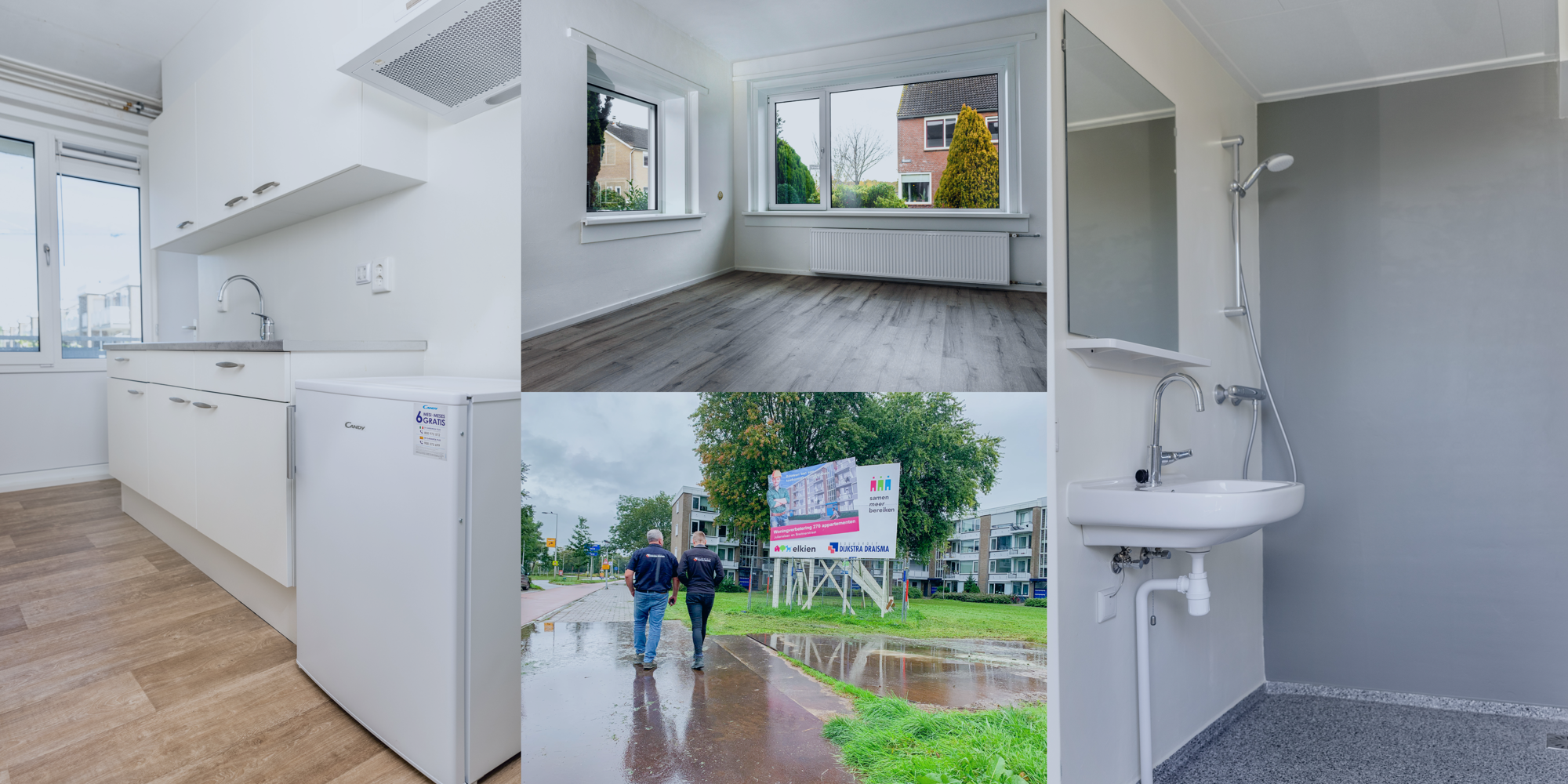 Interieurrrenovatie aan de Julianalaan in Leeuwarden