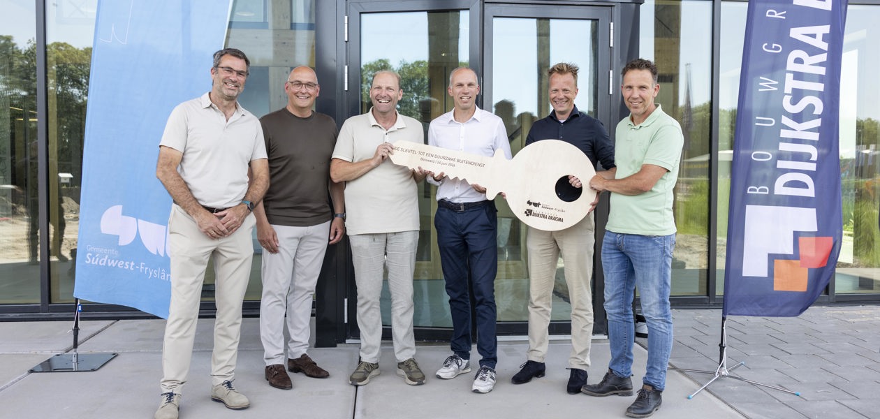 Circulaire nieuwbouw buitendienst Bolsward opgeleverd