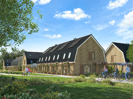 Buurblok: 40 woningen, Drachten