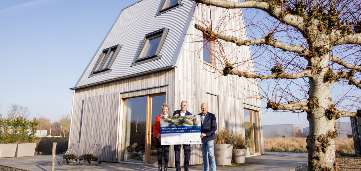 Middelsee Leeuwarden krijgt primeur met duurzame Smûk-woningen