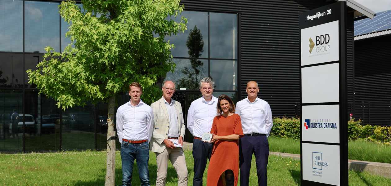 Bouwgroep Dijkstra Draisma en NHL Stenden bundelen krachten voor onderzoek naar (nieuwe) biobased bouwmaterialen