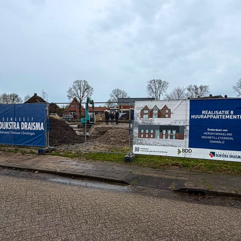 Nieuwbouw appartementen damwald