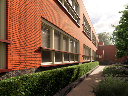 Revitalisatie schoolgebouw OPDC, Groningen