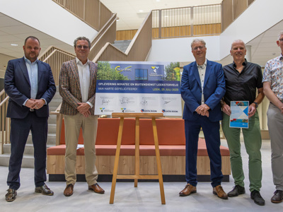 Nieuw pand voor team buitendienst gemeente Westerkwartier en sociaal ontwikkelbedrijf Novatec officieel opgeleverd