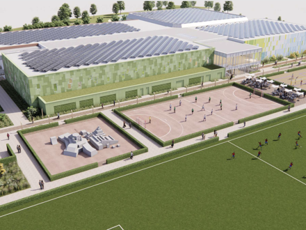Vernieuwbouw sportcomplex Rietlanden, Lelystad