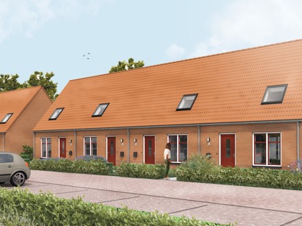 Nieuwbouw 8 'reade hûskes', Garyp