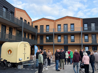 Wold & Waard en Bouwgroep Dijkstra Draisma starten bouw appartementencomplex aan de Van Panhuyslaan in Leek