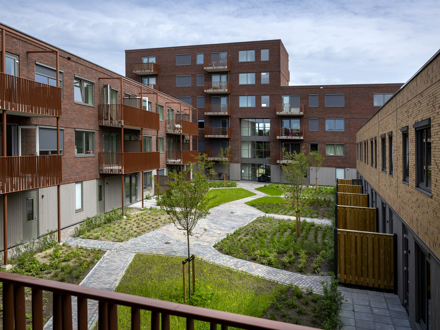 63 appartementen en 17 woningen Heechterp Fase 2, Leeuwarden