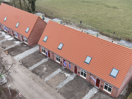 Nieuwbouw 8 'reade hûskes', Garyp