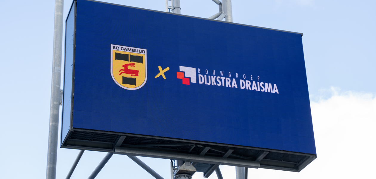 Trotse hoofdsponsor tot 2028 van SC Cambuur