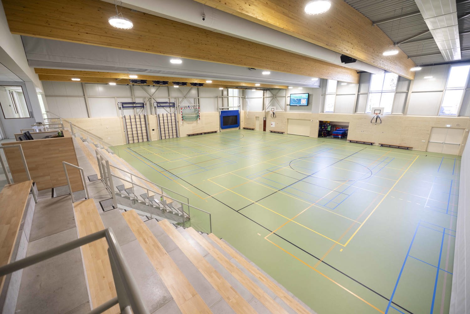 Voorlopig ontwerp sporthal de Koel (AGS Architects)