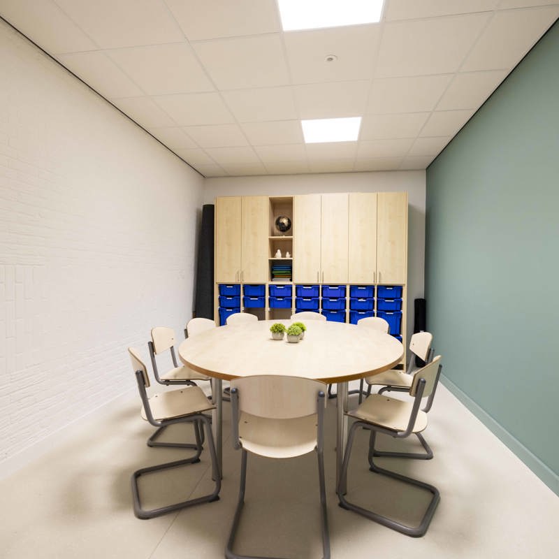 Ver- en nieuwbouw kindcentrum Het Kompas, Heerenveen