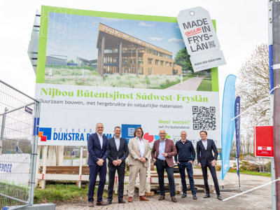 Ontwerp buitendienstlocatie Bolsward feestelijk gepresenteerd