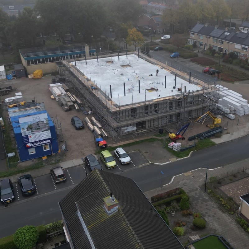 Woonwaard bouw vorderingen